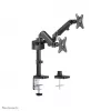 Neomounts DS70-750BL2 Monitorhalterung 17-27 Zoll - Gasdruckfeder, Klemme/Tischdurchführung, 7 kg, 43,2 cm (17 Zoll), 68,6 cm (27 Zoll), 100 x 100 mm, Schwarz