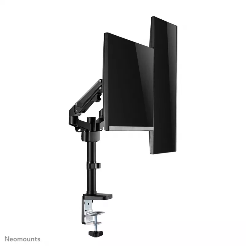 Neomounts DS70-750BL2 Monitorhalterung 17-27 Zoll - Gasdruckfeder, Klemme/Tischdurchführung, 7 kg, 43,2 cm (17 Zoll), 68,6 cm (27 Zoll), 100 x 100 mm, Schwarz
