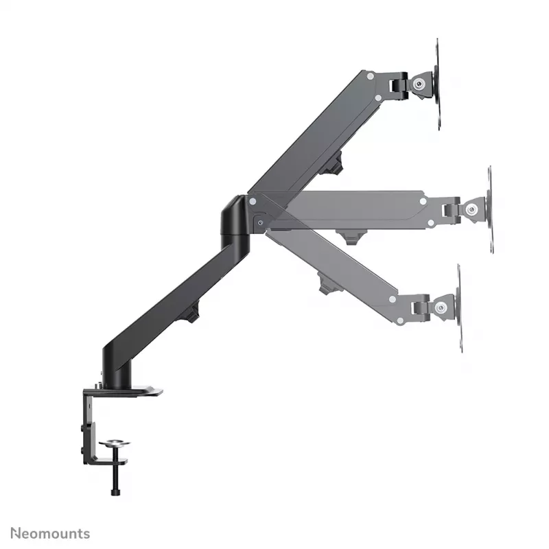 Neomounts DS70-700BL1 Monitorhalterung 17-27 Zoll - Gasfeder, Klemme, 7 kg, 43,2 cm (17 Zoll), 68,6 cm (27 Zoll), 100 x 100 mm, Schwarz