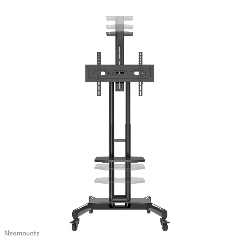 Neomounts NM-M1700Schwarz TV trolley 32-75 inch, Schwarz, Fixed floor stand, Steel, 50 kg, 81.3 cm (32 inch), 190.5 cm (75 inch)