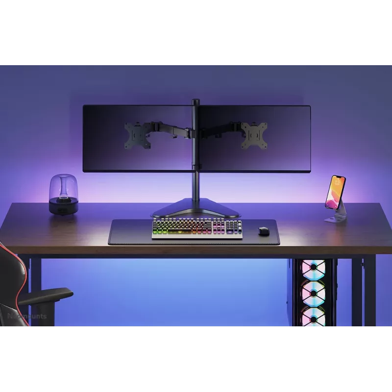 Neomounts FPMA-D550DDSchwarz Monitorständer 10-32 Zoll, freistehend, 8 kg, 25,4 cm (10 Zoll), 81,3 cm (32 Zoll), 100 x 100 mm, Schwarz