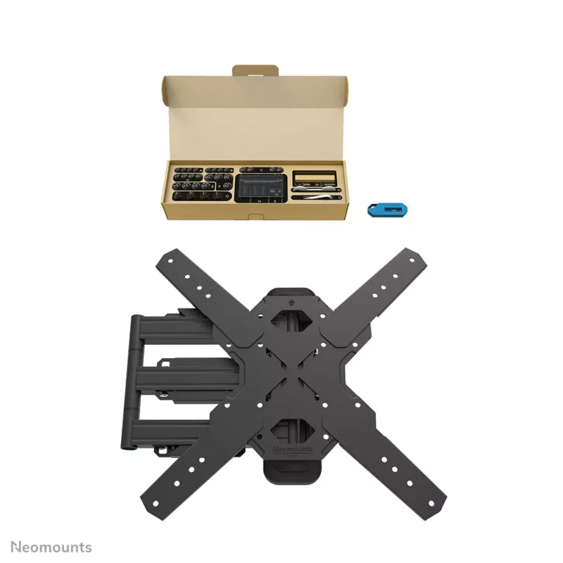 Neomounts WL40S-850BL14 TV-Wandhalterung 40-65 Zoll – voll beweglich – schnelle Installation