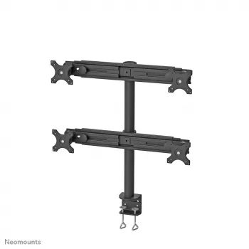 Neomounts FPMA-D700D4 Monitorhalterung 19-30 Zoll, Tischklemme, 8 kg, 48,3 cm (19 Zoll), 76,2 cm (30 Zoll), 100 x 100 mm, Schwarz