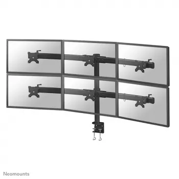 Neomounts FPMA-D700D6 Monitorarm 19-27 Zoll, Klemmhalterung, 8 kg, 48,3 cm (19 Zoll), 68,6 cm (27 Zoll), 100 x 100 mm, Schwarz