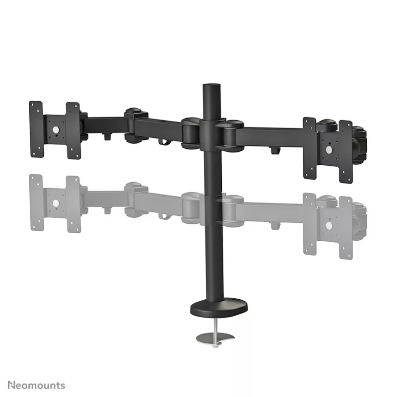 Neomounts FPMA-D960DG Monitorarm 10-27 Zoll, Tischdurchführung, 8 kg, 25,4 cm (10 Zoll), 68,6 cm (27 Zoll), 100 x 100 mm, Schwarz