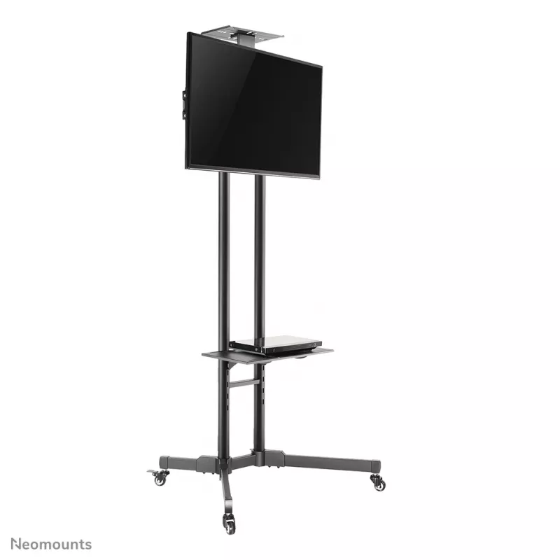 Neomounts PLASMA-M1700E TV-Rollwagen 32-70 Zoll, Schwarz, Tragbarer Bodenständer, Stahl, 50 kg, 81,3 cm (32 Zoll), 177,8 cm (70 Zoll)
