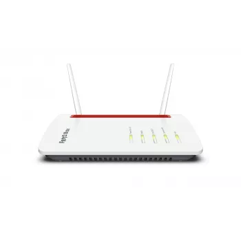 Box FRITZ 6850 5G WLAN-Router Gigabit Ethernet Dualband (2,4 GHz / 5 GHz) Schwarz, Rot, Weiß