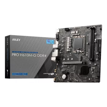 MSI PRO H610M-G DDR4 Mainboard Intel H610 LGA 1700 micro ATX