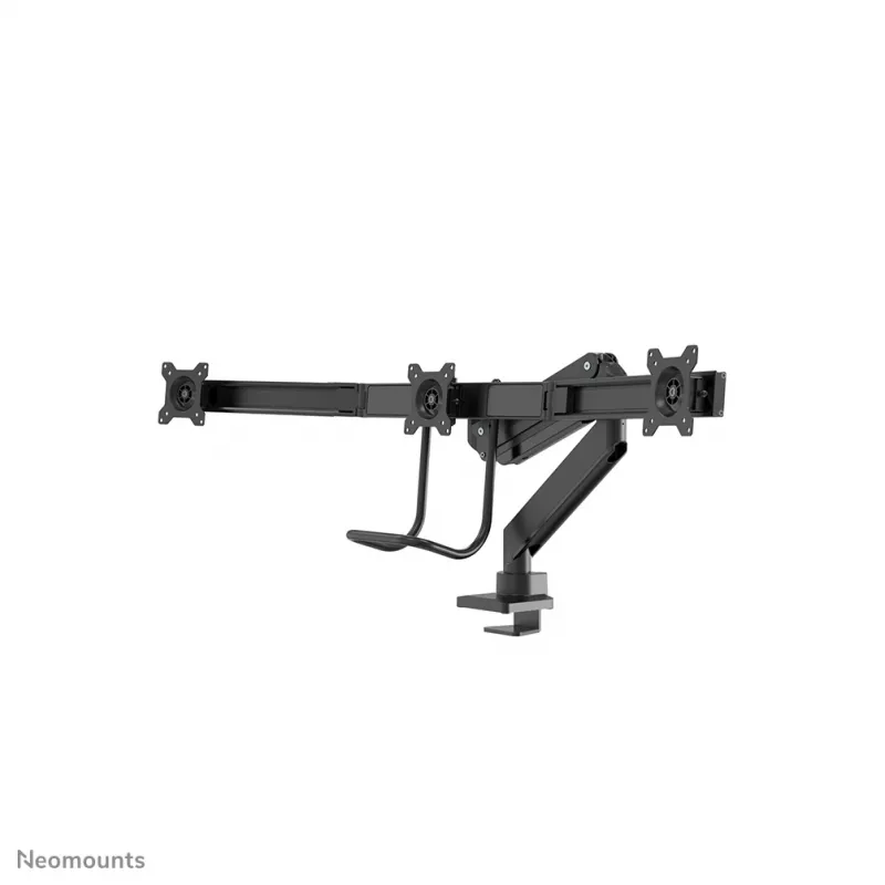 Neomounts NM-D775DX3Schwarz Monitorarm 17-27 Zoll - Gasfeder - Topfix - 180°-Stopp