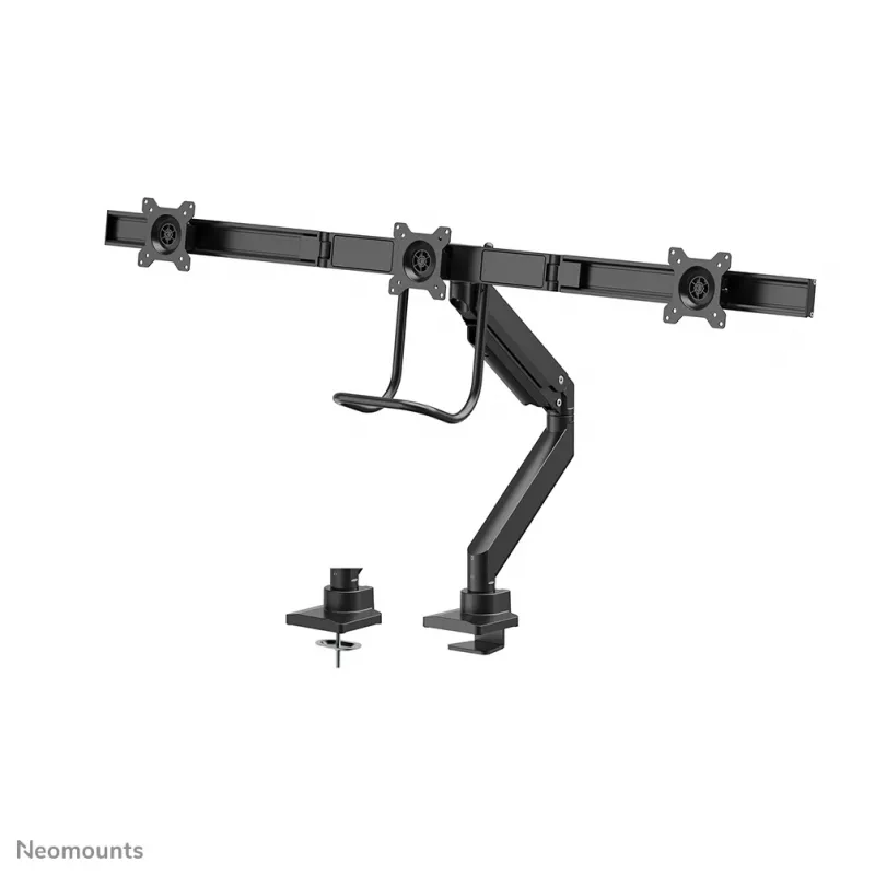 Neomounts NM-D775DX3Schwarz Monitorarm 17-27 Zoll - Gasfeder - Topfix - 180°-Stopp