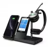 Yealink WH66 Dual UC-DECT Wireless Headset, Kabellos, Büro/Callcenter, 20 - 20000 Hz, 127 g, Headset, Schwarz