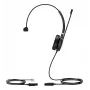 Yealink YHS36 Headset Kabelgebunden Kopfband Office/Call Center Schwarz, Silber