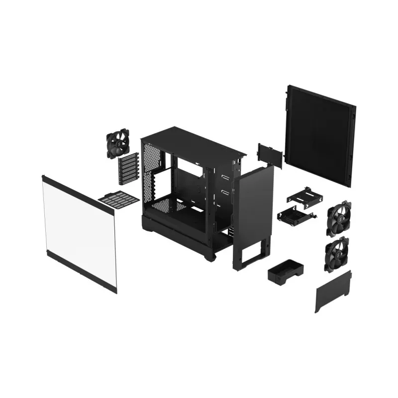 FRACTAL DESIGN Fractal Design Pop Silent Schwarz Tg Clear Tint