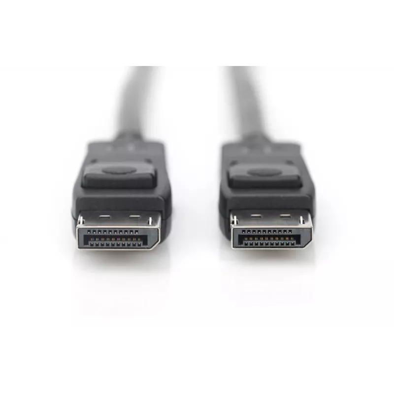 DIGITUS DisplayPort-Kabel, M/M, 1m Ultra HD 8K, Vers. 1.3/1.4, Standard