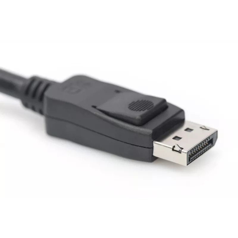 DIGITUS DisplayPort-Kabel, M/M, 1m Ultra HD 8K, Vers. 1.3/1.4, Standard