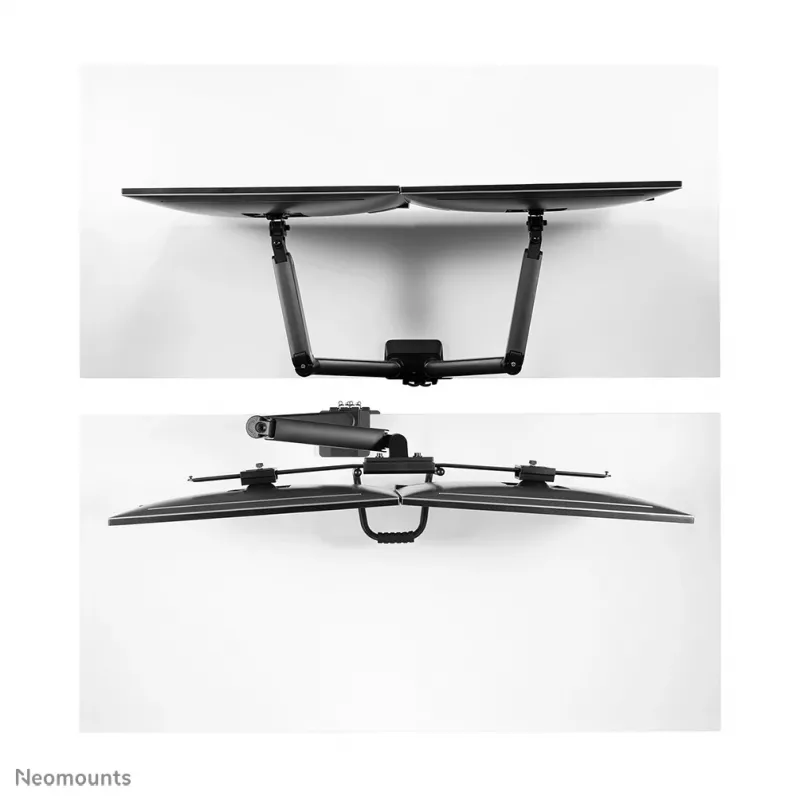 Neomounts DS75-450BL2 Monitorhalterung 17-32 Zoll - Gasfeder - Tischbefestigung - 180°-Stopp