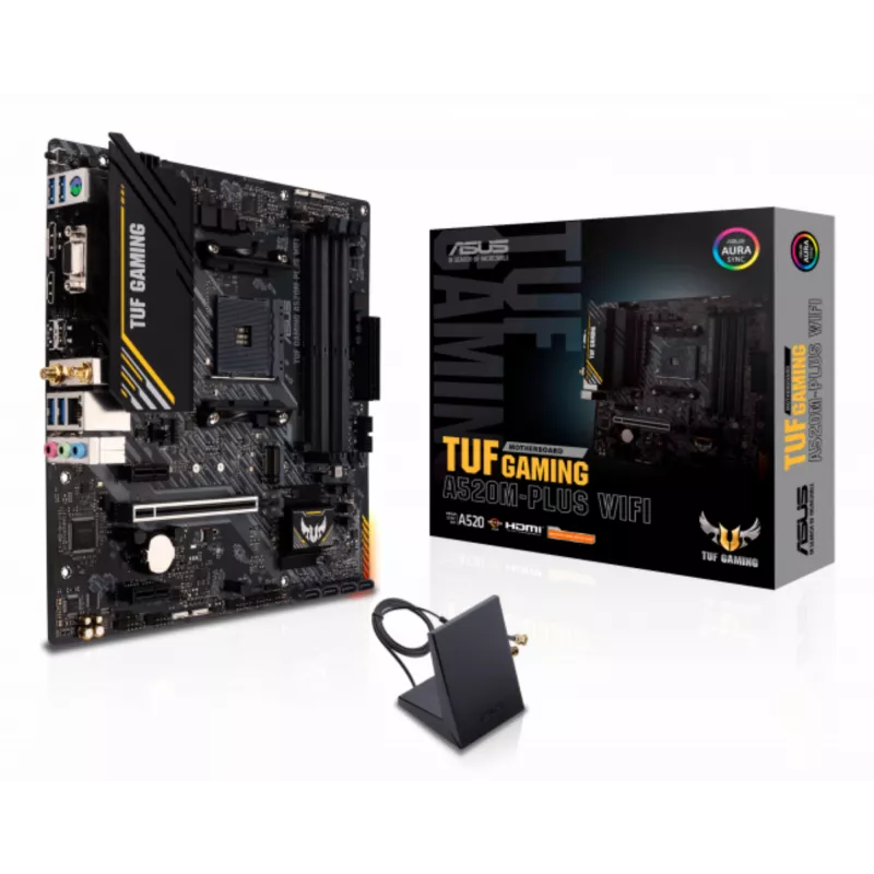 ASUS TUF GAMING A520M-PLUS WIFI AMD A520 Sockel AM4 micro ATX