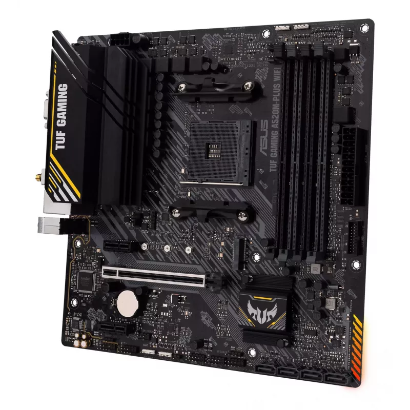 ASUS TUF GAMING A520M-PLUS WIFI AMD A520 Sockel AM4 micro ATX