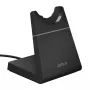 Jabra Evolve2 65 Deskstand USB-C - Schwarz, Basisstation, Schwarz