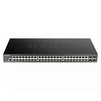 D-Link 48-Port Gigabit Smart Managed Switch mit 4 x 10G SFP+
