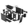 FRACTAL DESIGN Meshify 2 Light Tint Tempered Glass Schwarz