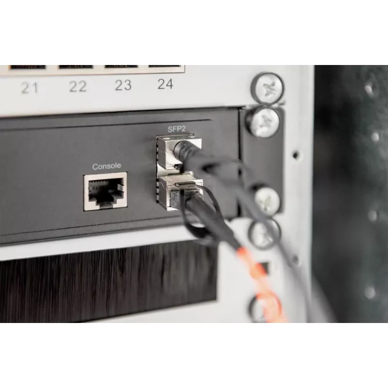 DIGITUS SFP+ 10G DAC Kabel 2m AWG 30 Cisco, Ubiquiti, Allied Telesis, Allnet, D-Link, Edimax, Intellinet, KTI Networks
