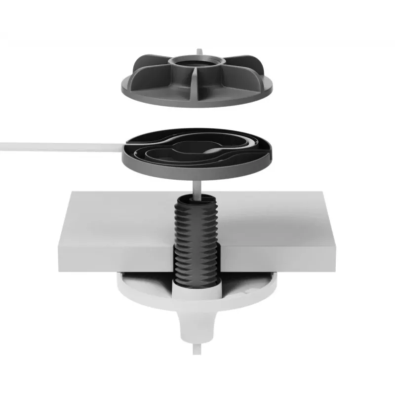 Abgehängte Halterung Logitech Mic Pod Pendant Mount, Breite 145 mm, Höhe 56 mm