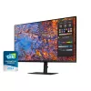 Monitor Samsung S80PB 32 Zoll 4K Ultra HD LED IPS 3840 x 2160, 5 ms, 178° Blickwinkel, USB-Hub, VESA, höhenverstellbar