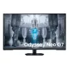 Samsung S43CG700NU Computer Monitor 109,2 cm (43 Zoll) 3840 x 2160 Pixel 4K Ultra HD LED Schwarz, Weiß