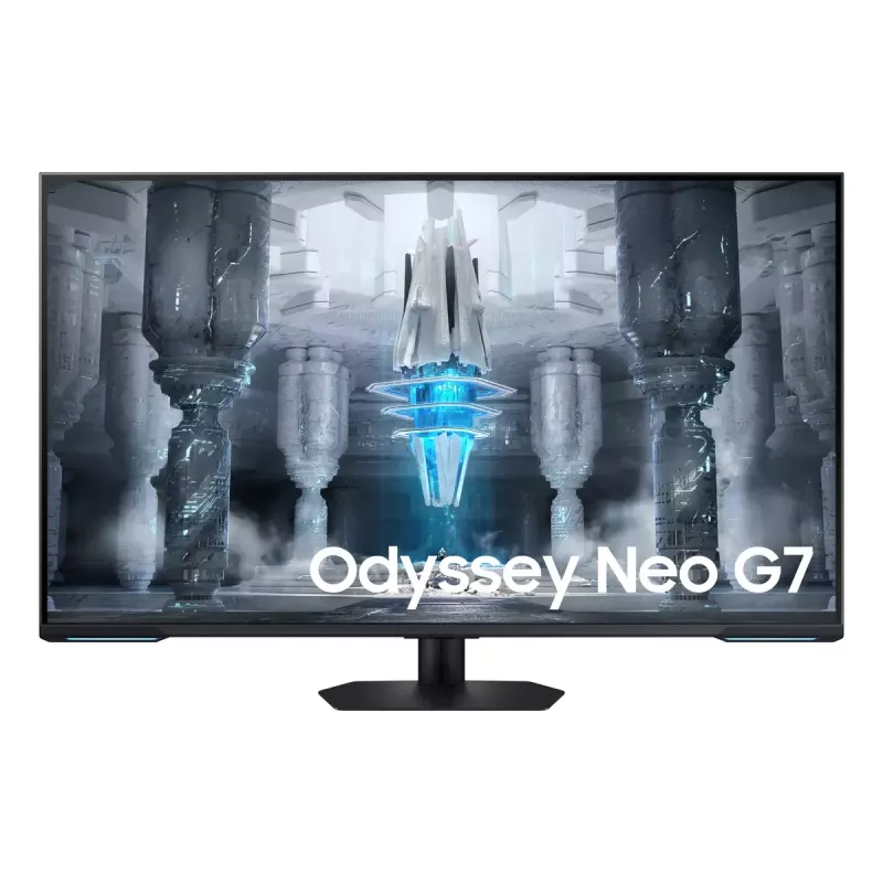 Samsung S43CG700NU Computer Monitor 109,2 cm (43 Zoll) 3840 x 2160 Pixel 4K Ultra HD LED Schwarz, Weiß