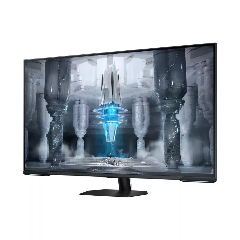 Samsung S43CG700NU Computer Monitor 109,2 cm (43 Zoll) 3840 x 2160 Pixel 4K Ultra HD LED Schwarz, Weiß