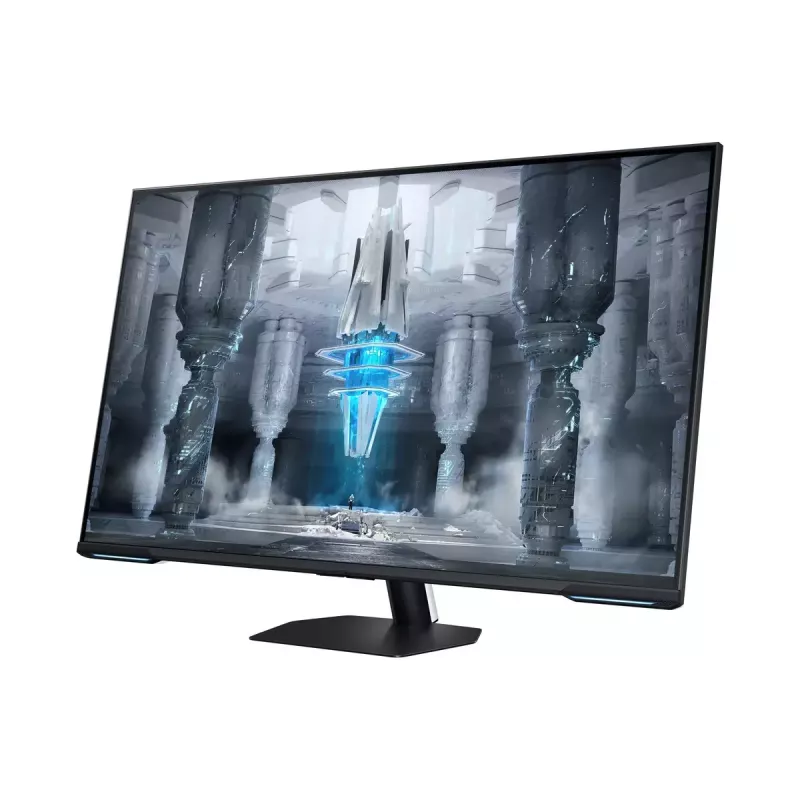 Samsung S43CG700NU Computer Monitor 109,2 cm (43 Zoll) 3840 x 2160 Pixel 4K Ultra HD LED Schwarz, Weiß