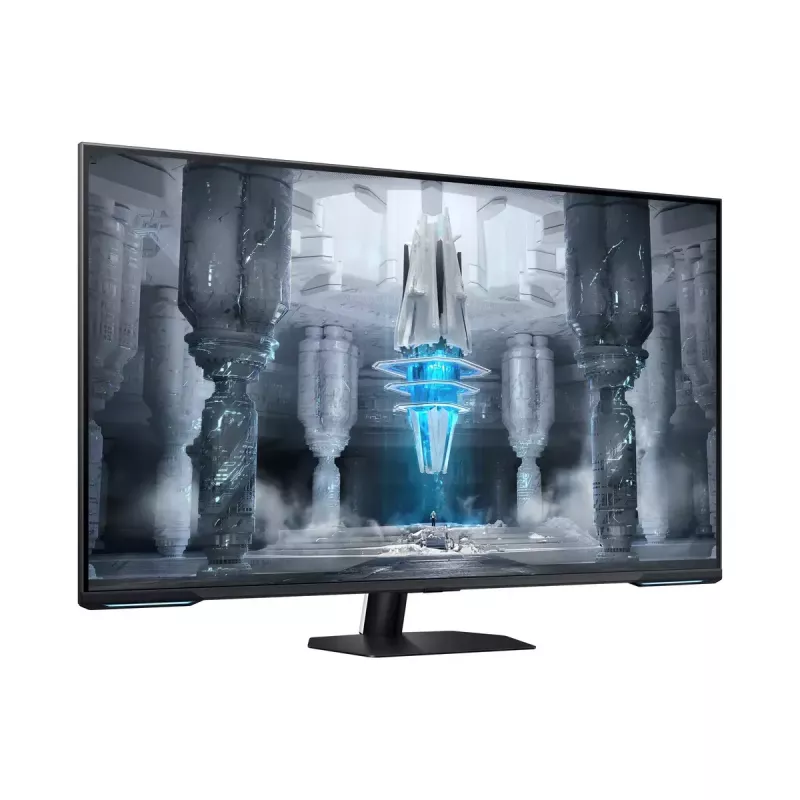 Samsung S43CG700NU Computer Monitor 109,2 cm (43 Zoll) 3840 x 2160 Pixel 4K Ultra HD LED Schwarz, Weiß