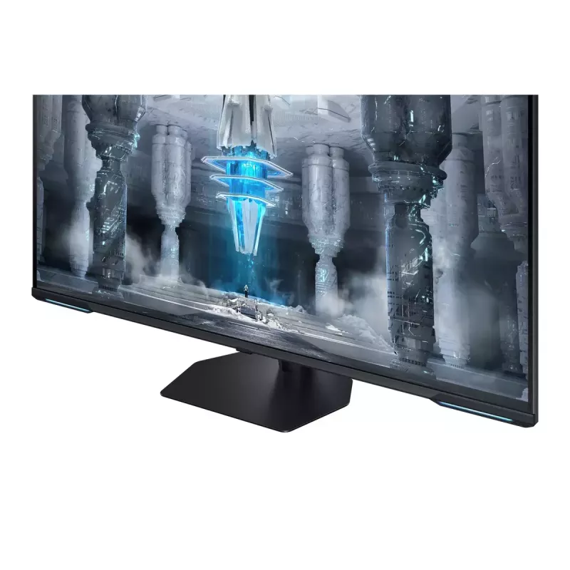 Samsung S43CG700NU Computer Monitor 109,2 cm (43 Zoll) 3840 x 2160 Pixel 4K Ultra HD LED Schwarz, Weiß