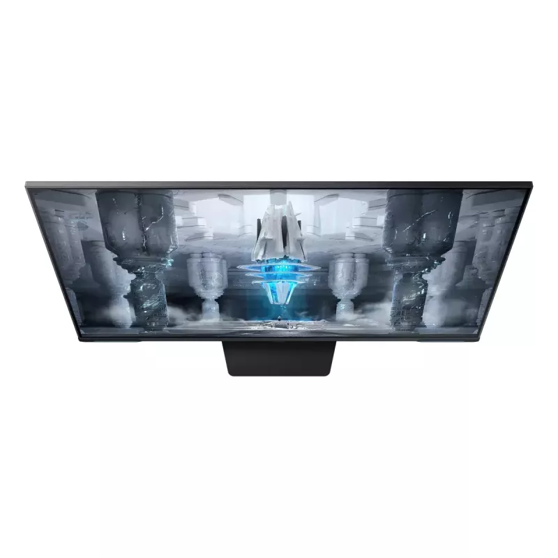 Samsung S43CG700NU Computer Monitor 109,2 cm (43 Zoll) 3840 x 2160 Pixel 4K Ultra HD LED Schwarz, Weiß