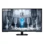 Samsung S43CG700NU Computer Monitor 109,2 cm (43 Zoll) 3840 x 2160 Pixel 4K Ultra HD LED Schwarz, Weiß