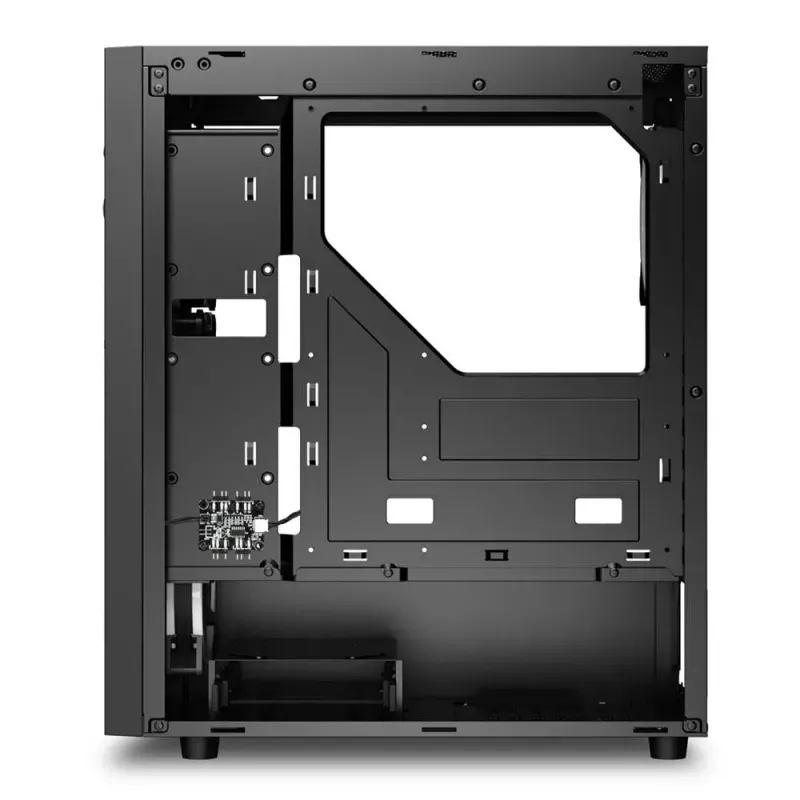 PC-Gehäuse Sharkoon RGB Wave Desktop Schwarz