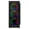 PC-Gehäuse Sharkoon RGB Wave Desktop Schwarz