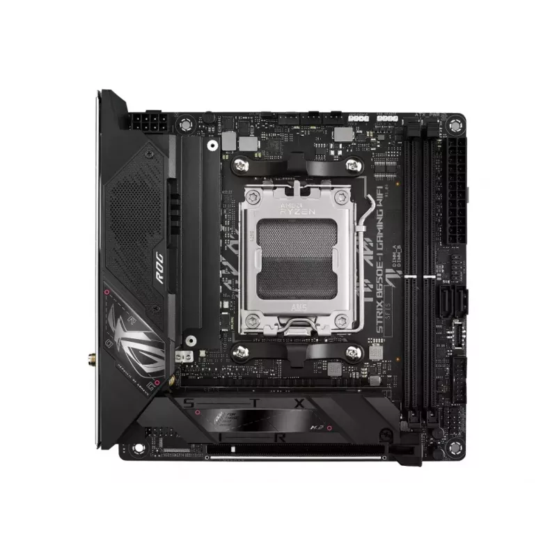 Motherboard ASUS ROG STRIX B650E-I GAMING WIFI mini ITX — AMD B650, Sockel AM5, DDR5, 2x M.2, Wi‑Fi 6E, 2,5Gb LAN