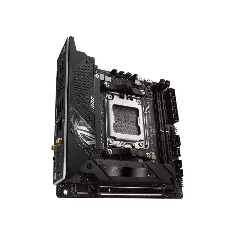 Motherboard ASUS ROG STRIX B650E-I GAMING WIFI mini ITX — AMD B650, Sockel AM5, DDR5, 2x M.2, Wi‑Fi 6E, 2,5Gb LAN