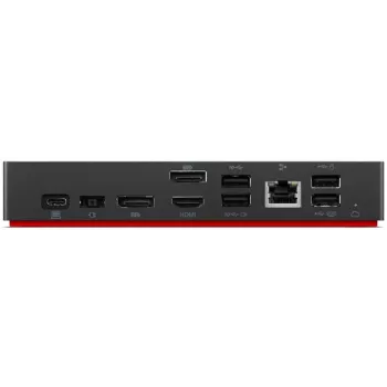 Lenovo ThinkPad Universal Thunderbolt 4 Smart Dock Kabelgebunden Schwarz 40 Gbit/s 100 W