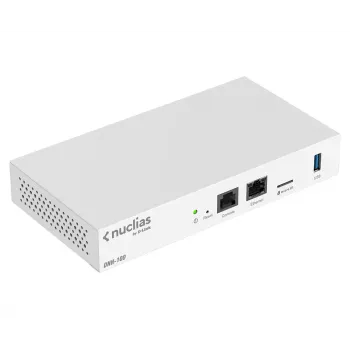 D-Link Nuclias Connect Hub, 100 Mbit/s, IEEE 802.1Q, IEEE 802.3ab, IEEE 802.3u, IEEE 802.3x, 10,100,1000 Mbit/s, WPA2, WPA3, Kabelgebunden, 100 - 240 V