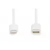 Ladekabel USB-C – Lightning Digitus Data DB-600109-010-W