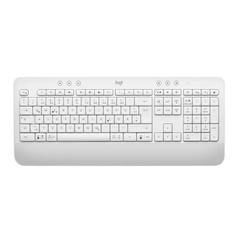 LOGITECH Signature K650 Wireless Tastatur - Off-white - Deutsch Qwertz