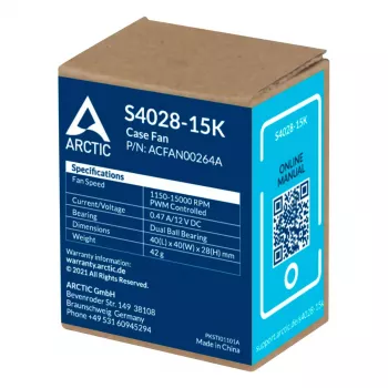 ARCTIC S4028-15K - 40 mm Server-Lüfter