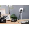 DIGITUS Netzteil mit 2 USB-Anschlüssen 250V, 50 Hz, USB: 5V, 2,1A, weiß / grau