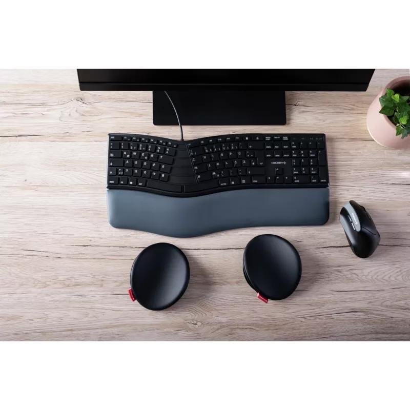 CHERRY SLIDEPAD ERGO Handgelenkauflage Schwarz