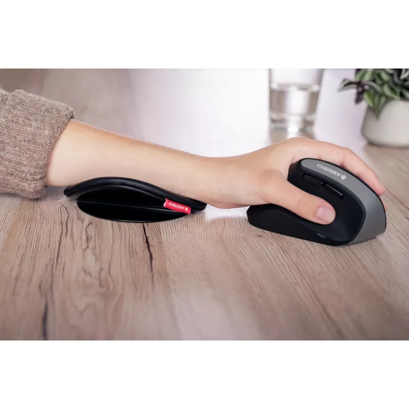 CHERRY SLIDEPAD ERGO Handgelenkauflage Schwarz