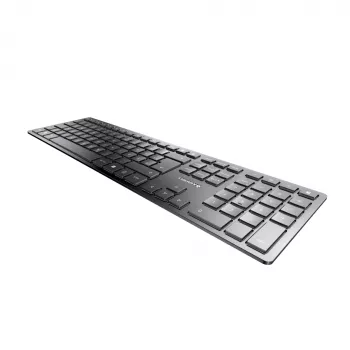 CHERRY KW 9100 schlank Tastatur Universal RF Wireless + Bluetooth QWERTZ Schwarz