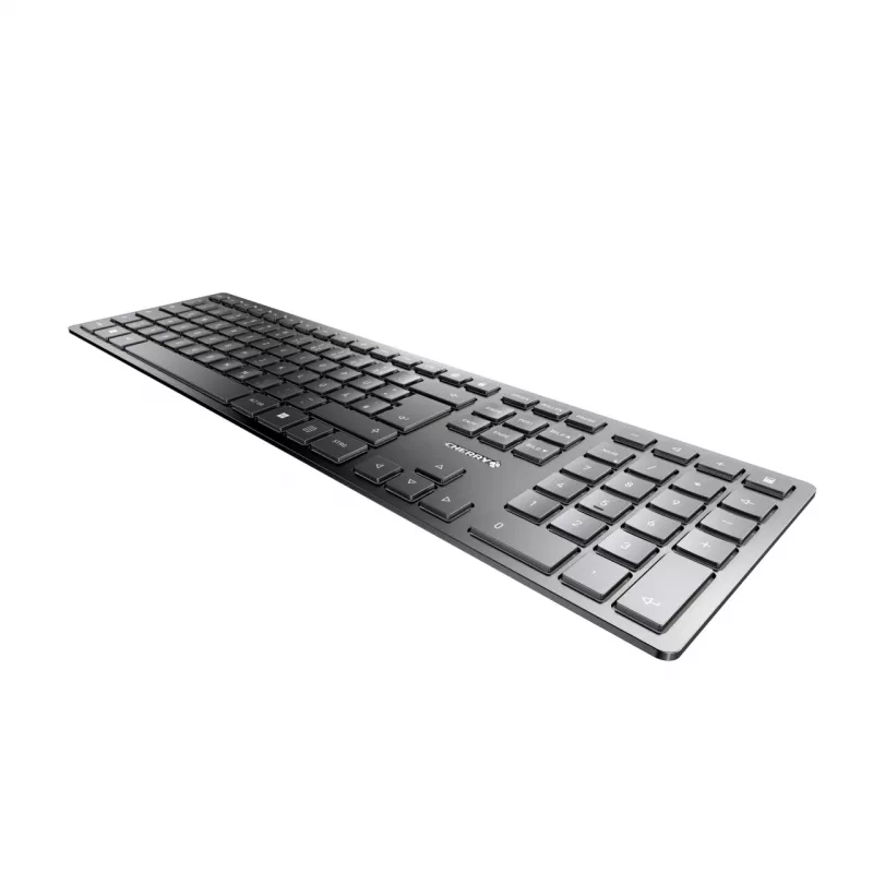 CHERRY KW 9100 schlank Tastatur Universal RF Wireless + Bluetooth QWERTZ Schwarz